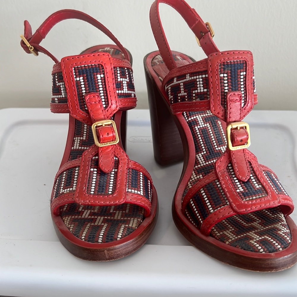 Tory Burch block heels